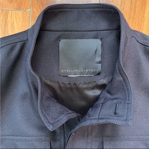 Stella McCartney Zip Sleeve Jacket Navy M - Picture 5 of 7